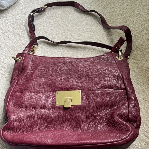Michael Kors Handbags - Red leather MK crossbody!